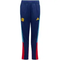 Adidas Sportbroek 'Lamine Yamal Tiro26 League' neonblauw / donkerblauw / goudgeel / rood