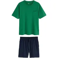 Next Pyjama kort navy / limoen