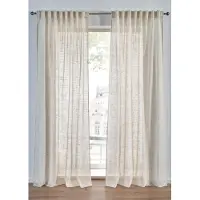 Bonprix Jacquard-gordijn met structuur, ook in extra lang (1 stuk) maat H/B: 245/135 cm