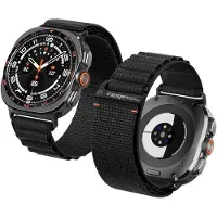 Spigen WBF1 Bandje Geschikt voor Samsung Galaxy Watch Ultra 2 / 1 - Zwart