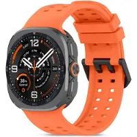 TechProtection Silicone Air Galaxy Watch Ultra 47 Mm Bandje Oranje