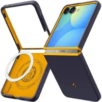 Spigen Nano Pop MagFit Backcover voor de Samsung Galaxy Z Flip 8 - Blueberry Navy