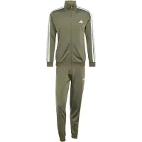 Adidas Trainingspak 'Dayready' olijfgroen / wit