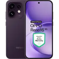 OPPO Reno16 5G 8+512GB Paars Zwart - Extra Garantie