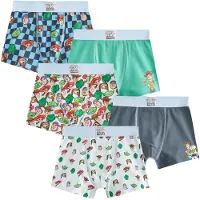 Next - Jongens - Toy Story boxershorts, set van 5 - Blauw