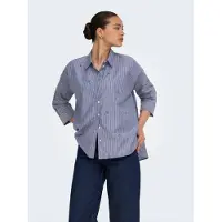 ONLY Blouse 'ONLNew Lina Grace' saffier / wit