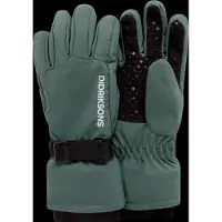 Didriksons Biggles 4, skihandschoenen, kinderen, donkergroen
