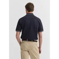 Bugatti Shirt marine / donkerrood / wit