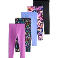 Next Leggings blauw / lila / gemengde kleuren / zwart