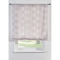 Bonprix Ondoorzichtig vouwgordijn met strepen, in vele maten maat h/b: 130/140 cm