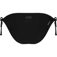 Zoggs Dames/dames Zijwaartse Bikinibroekjes (Zwart)