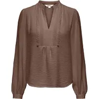 ONLY Blouse 'ONLMETTE' bruin