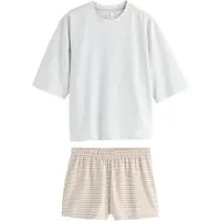 Next Korte pyjama sand / grijs gemêleerd