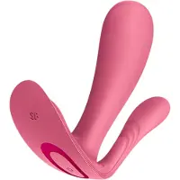 Satisfyer Top Secret+ - draagbare G-punt- en anaalvibrator (roze)