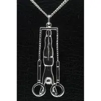 MOOYE ® - Collectie Zilveren Turner aan ringen ketting hanger