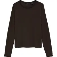 Vero Moda Shirt 'VMADA' donkerbruin