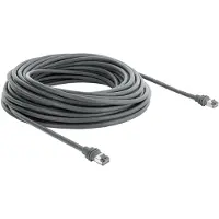 DeLOCK RJ45 Patch Cable Cat.6 compatible with Starlink Gen3 - 15 m grey