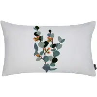 Mars & More Selma Kussen Eucalyptus wit 30x50cm