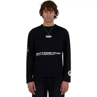 Pure Path Heren Polo's & T-shirts United Longsleeve - Zwart - Maat L