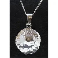 MOOYE ® - Collectie Zilveren Schaalhoorn ketting hanger