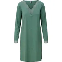 Lingadore Night Nachthemd 8628 | Maat: L | Kleur: Green Marl
