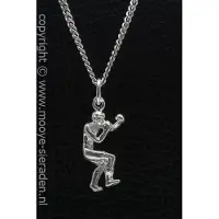 MOOYE ® - Collectie Zilveren Bokser ketting hanger