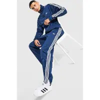 Adidas Originals Broek 'Firebird' donkerblauw / wit