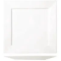 COSY&TRENDY Cosy & Trendy Napoli White Plat Bord 27x27cm