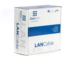 Dsit CAT6 FTP 100 meter kabel op rol stug - LSZH (Dca) - Trekdoos - Internetkabel - Netwerkkabel - UTP kabel
