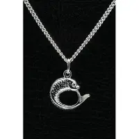 MOOYE ® - Collectie Zilveren Vis ketting hanger
