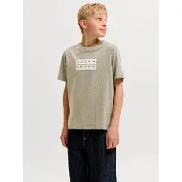 Jack & Jones Junior Shirt 'JCOFUSION' kaki / pastelgroen