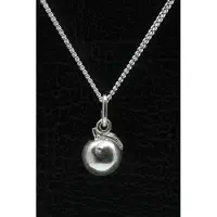 MOOYE ® - Collectie Zilveren Perzik ketting hanger