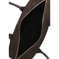 Notre-V Dames Schoudertassen Minae Suede - Bruin - Maat ONESIZE