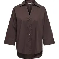 ONLY Blouse 'ONLSaja Keri' chocoladebruin