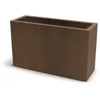Prosperplast Bloempot Buiten Hoog Geneca Case Midl 100x34x60cm CORTEN Ethick