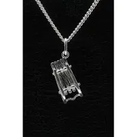 MOOYE ® - Collectie Zilveren Slee ketting hanger