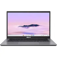 Asus Chromebook Plus CX34 CB3402CVA-MW1632 Intel Core 3 100U 35,6 cm (14") Touchscreen Full HD 8 GB LPDDR5-SDRAM 128 GB UFS Wi-Fi 6E (802.11ax) ChromeOS US International Grijs