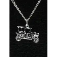 MOOYE ® - Collectie Zilveren Oldtimer ketting hanger