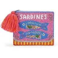 Codello Clutch 'Sardines' gemengde kleuren / rosa