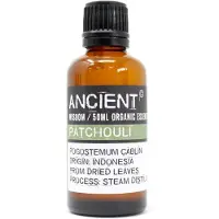 Ancient Wisdom Biologische Etherische Olie Patchouli - 50ml - Essentiële Oliën Aromatherapie - Essentiële Patchouli Olie