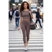 Tommy Life Dames Katoenen Slim-fit Actieve Set