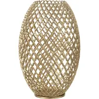 J-Line vloervaas aluminium goud - 32 cm - 49 cm