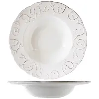 COSY&TRENDY Cosy & Trendy Feston Vine Cream Diep Bord D24cm Met Pa