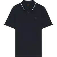BOSS Shirt 'Passerford' navy / wit