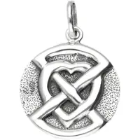 MOOYE ® - Collectie Zilveren Hart begraven kettinghanger