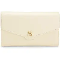 BOSS Leren clutch met metalen Double B-monogram