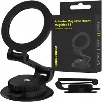 Spacecase MagStick S3 MagSafe Autohouder - Draaibaar & Stabiel