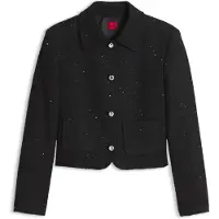 HUGO Blazers 'Agesina' zwart gemêleerd