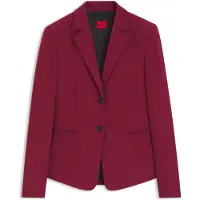 HUGO Slim-fit blazer van stretchmateriaal Maat 34