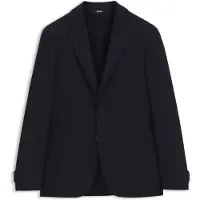 BOSS Slim-fit colbert van scheerwol